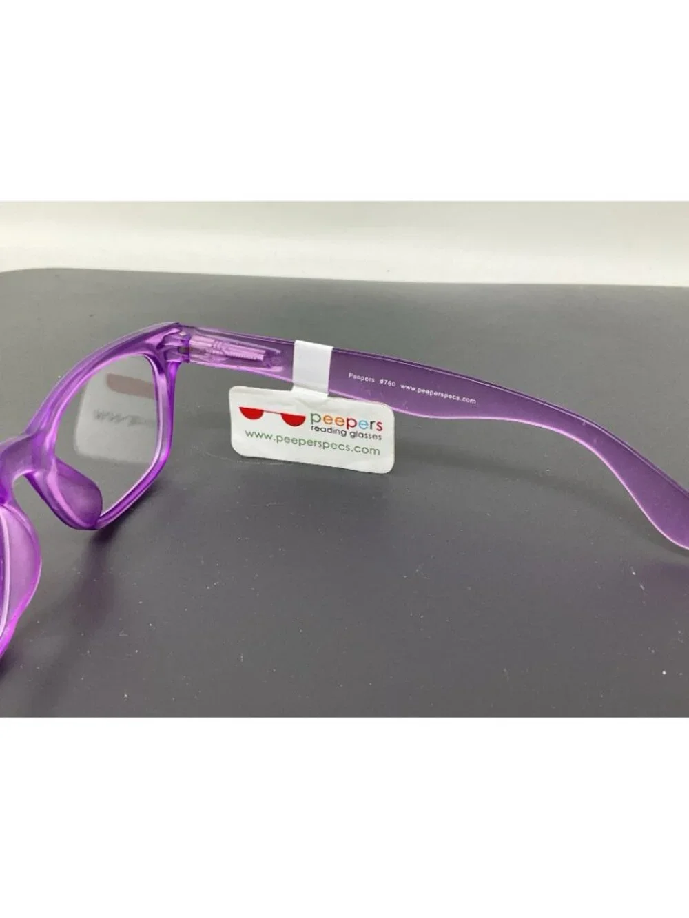 Peepers +0.00 Reading Glasses Purple 760 Rainbow Bright